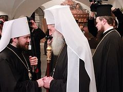 Delegation of Russian Orthodox Church takes part in the enthronement of Bulgarian Patriarch