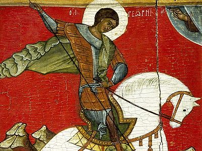 О древнерусских иконах. «Чудо св. Георгия о змие»