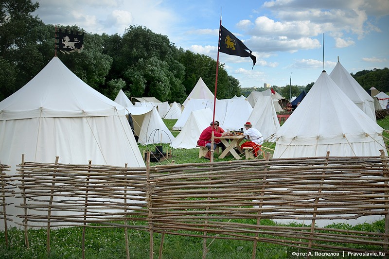 Лагерь в Коломенском