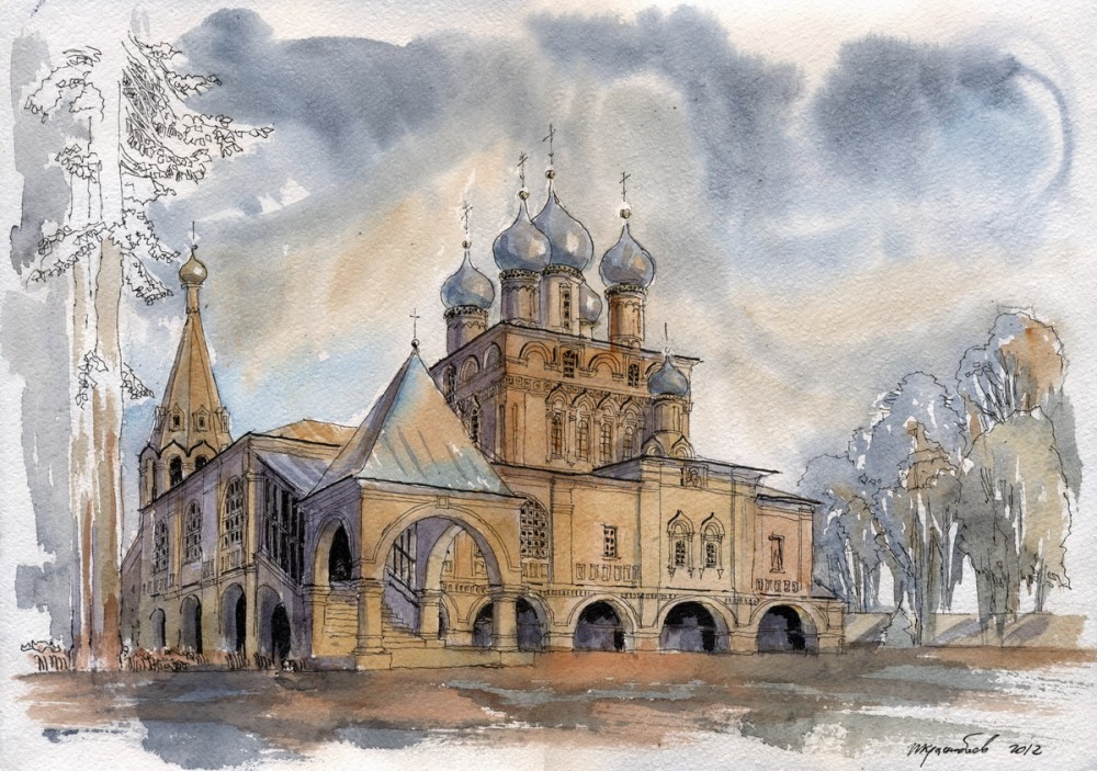 Казанская церковь в Коломенском в Москве