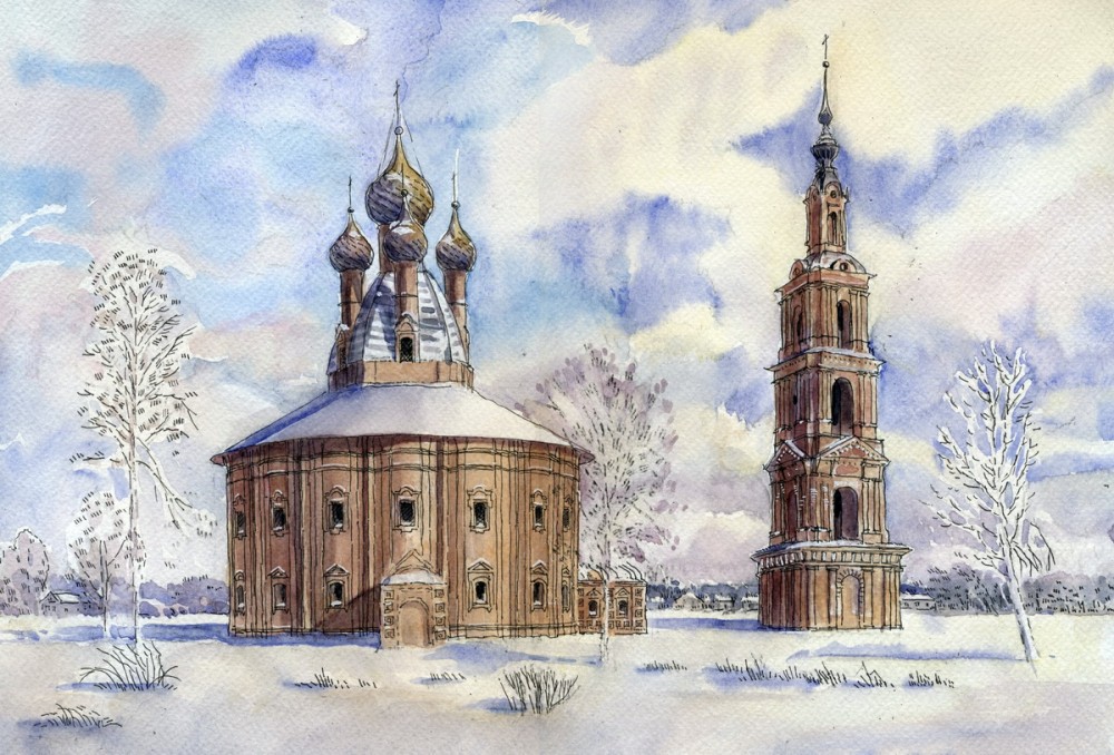 Казанская церковь в с. Курба, Ярославская область