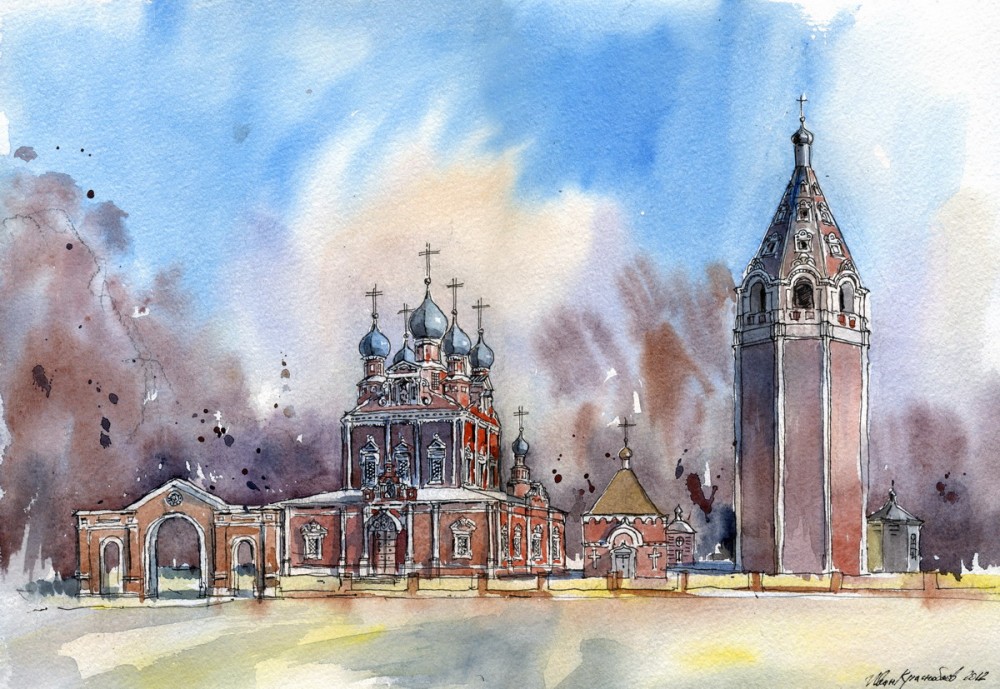 Казанская церковь в г. Устюжна, Вологодская область