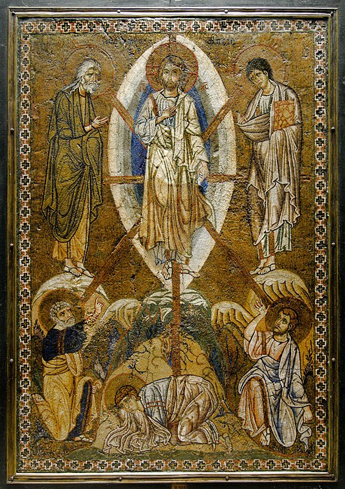 Преображение Господне. Мозаика. Константинополь. XII в.