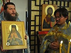 Icon of Patron-Saint of Orthodox Church in China donated by Irkutsk to Hong Kong