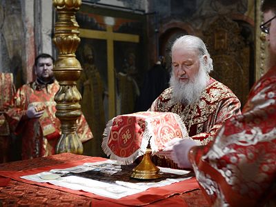 His Holiness Patriarch Kirill Appeals to the Entirety of the Russian Orthodox Church on Current Events in Ukraine