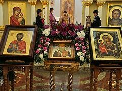 В Пятигорск принесены святыни для возрождаемой монашеской обители