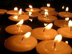 Christian human rights center hold a commemorative act near the Ukrainian embassy