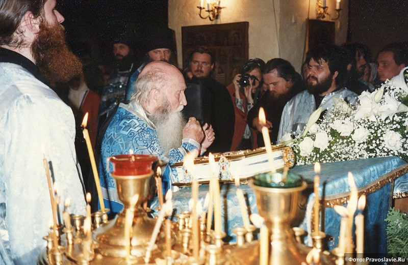Archimandrite Daniel (Sarychev) of Donskoy Monastery. As a novice, he personally knew Patriarch Tikhon
