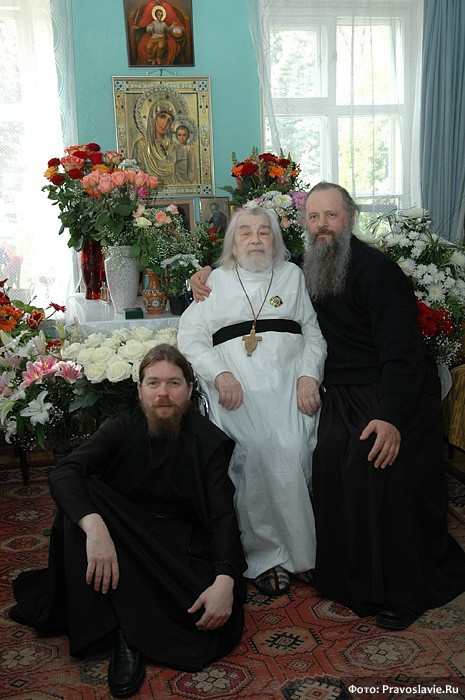 Archimandrite John (Krestiankin), Archimandrite Tikhon, and Archimandrite Anastasy