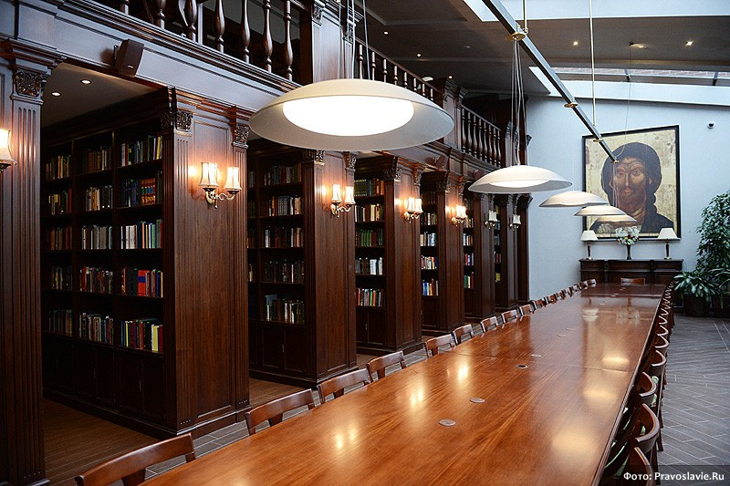 The seminary library
