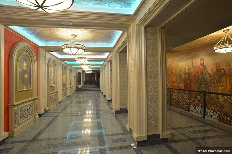 Corridor in the seminary