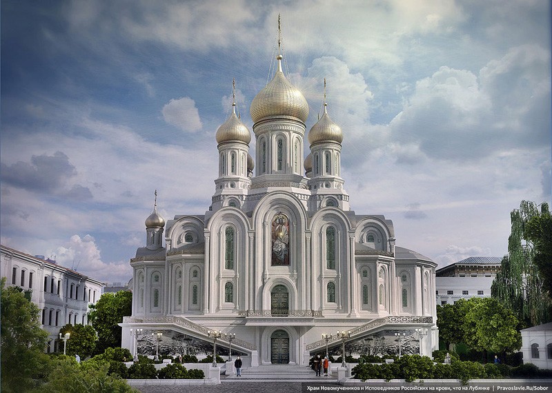 Проект храма Новомучеников