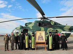 В Петропавловске-Камчатском состоялся вертолетный крестный ход
