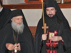 Opponent of ecumenism Hieromonk Vissarion of Zograf Monastery takes the great schema