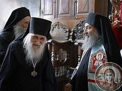 Metropolitan Onufry of Kiev visited Mt. Athos the day before his 70th birthday (+Photo)