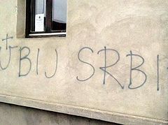 Croatia: ‘Kill The Serb’, Ustasha Graffiti On Serbian Orthodox Church