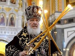 His Holiness Patriarch Kirill celebrates Divine Liturgy on the 6th anniversary of his enthronement