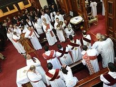 Britain's Coptic Christian community 'scared to be in UK' after Libya killings
