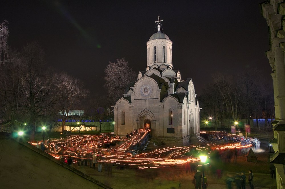 Москва. Андроников монастырь. Светлое Христово Воскресение