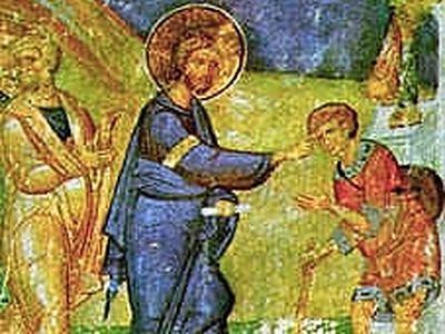 Sunday of the Blind Man. There is no salvation without good character. There is no salvation without courage.