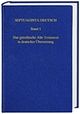 В Германии впервые на немецкий язык переведена Септуагинта