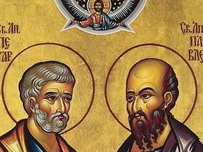 The Holy Glorious and All-Praised Leaders of the Apostles, Peter and Paul