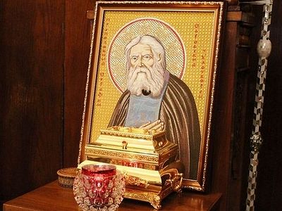 Мощи прп. Серафима Саровского принесены в дар Болгарской Православной Церкви