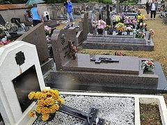 Three teenagers desecrated 40 graves at a Christian cemetery in France