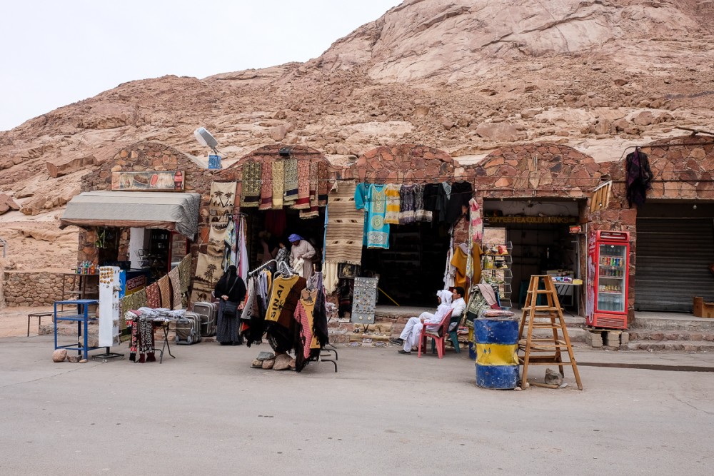 The bedouins’ market not far from St. Catherine’s 