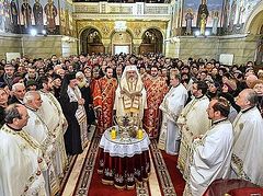 Patriarchal Blessing at St. Eleftherios Church in Bucharest
