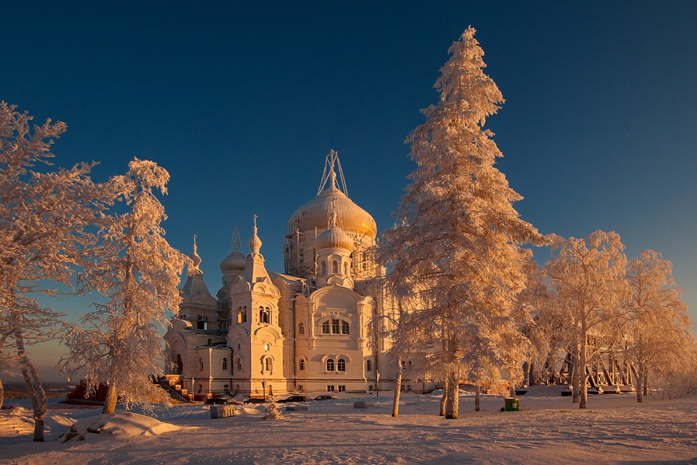 Зимний пейзаж в Белогорье