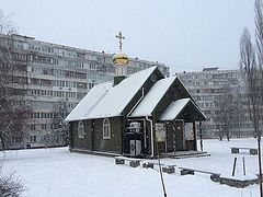 Unidentified people attempted to burn down a church in Kiev