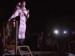 Russian servicemen at Hmeimim airbase in Syria's Latakia marked Feast of Baptism of Christ