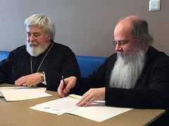 Metropolitan Tikhon, Archbishop Leo pledge mutual cooperation