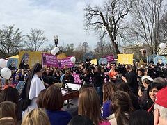 Hundreds rally at Supreme Court to support Little Sisters in HHS mandate fight