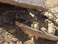 Bones of a Christian saint uncovered in rubble of ISIS-destroyed monastery