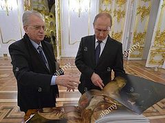 Putin and general director of the Hermitage discusses revival of religious sites in Syria