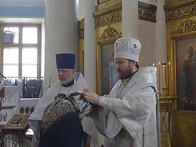 В Москве прошел чин присоединения к Православной Церкви людей, временно отпавших от нее