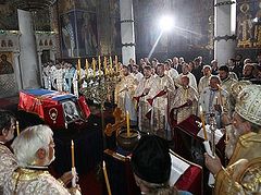 HRH Prince Alexander Karadjordjevic funeral and burial in Oplenac
