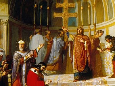 Вестготское королевство и обращение вестготов из арианства в Православие