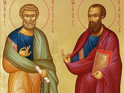 Апостолы Петр и Павел (+ВИДЕО)