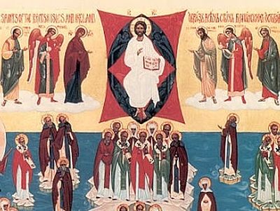 The Synaxis of All Saints of Britain and Ireland.