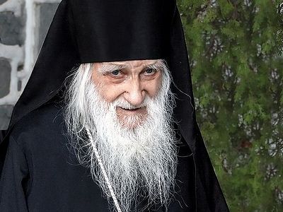 Преставился Игумен Русского на Афоне Свято-Пантелеимонова монастыря схиархимандрит Иеремия (Алехин)