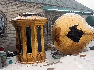 Обстрел Александро-Невского храма в Дебальцево: разрушена воскресная школа