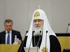 Patriarch Kirill confronts Duma on corruption, abortion