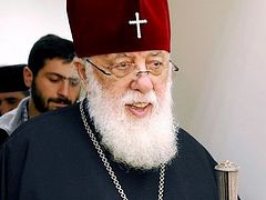 Patriarch Ilia II heads to Germany for treatment