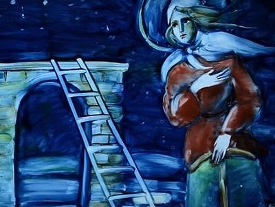 Ксения Симонова сняла песочный фильм о своем небесном покровителе — Блаж. Ксении Петербургской