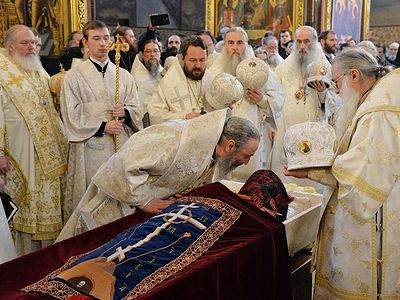 His Beatitude Metropolitan Onuphry: “Fr. Kirill Had the Great Gift of the Love of Christ”