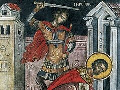 Hieromartyr Simeon the Bishop in Persia, and those with him in Persia