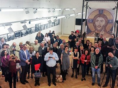 В «Русском доме» в Белграде прошла выставка о семье царя-мученика Николая II